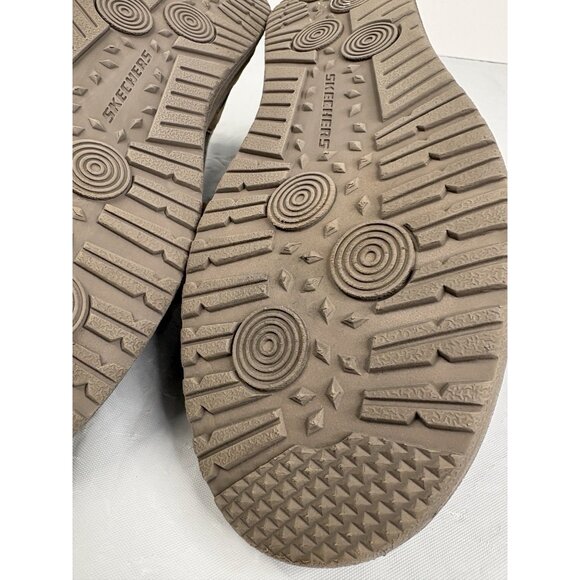 Skechers Slip-Ins Relaxed Fit Men’s 11 Khaki Melson Coronado Moc Toe Casual - Picture 13 of 16